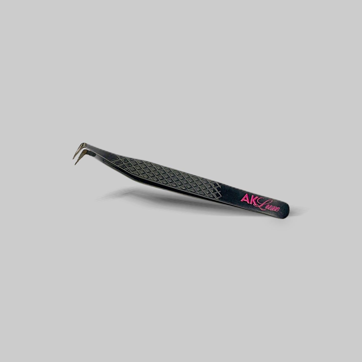 Fiber Tip Lash Tweezers | Russian/Mega Volume Ultimate Grab | Midnight Back| B05