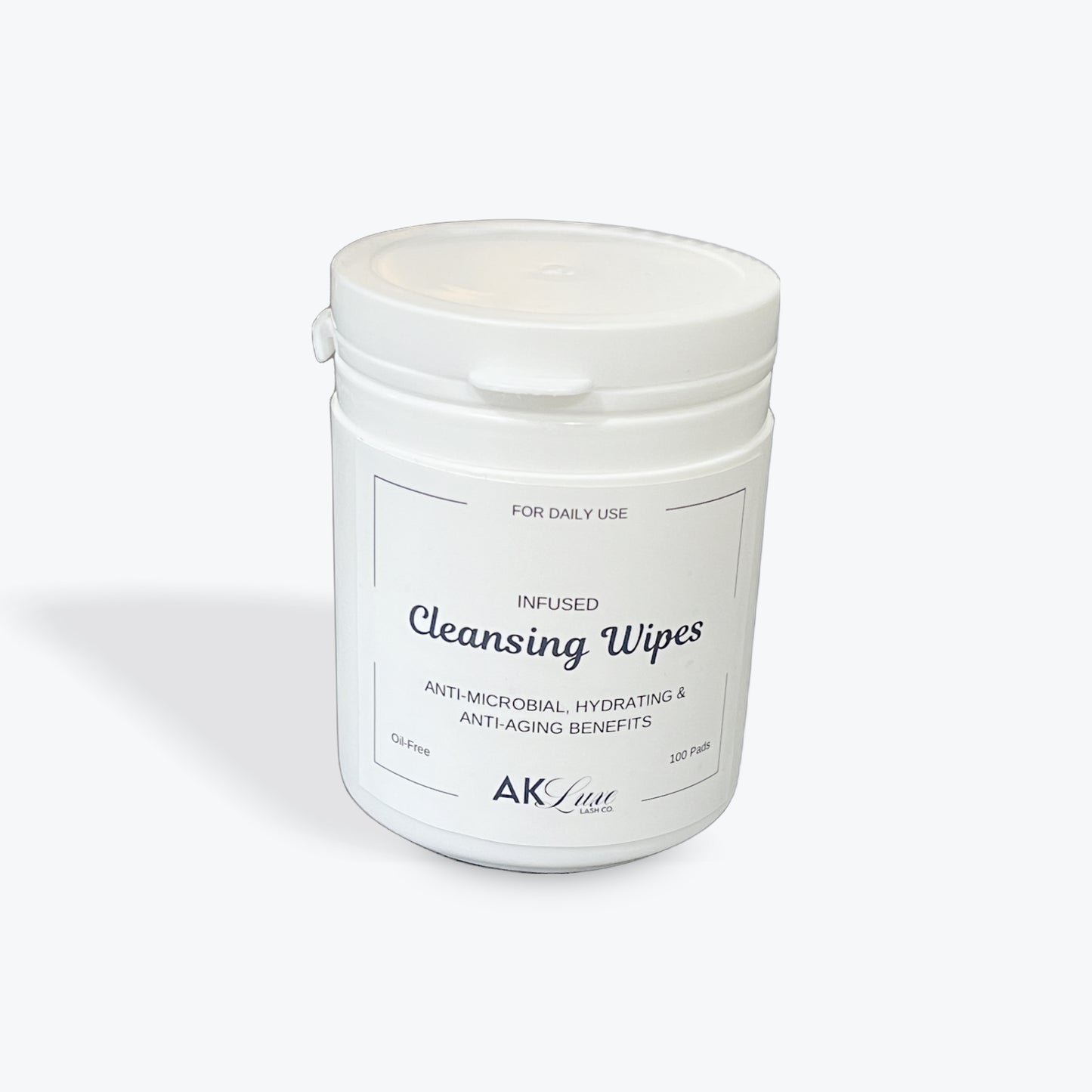 Lash Cleansing Wipes | Protein Remover Pads 100 Count