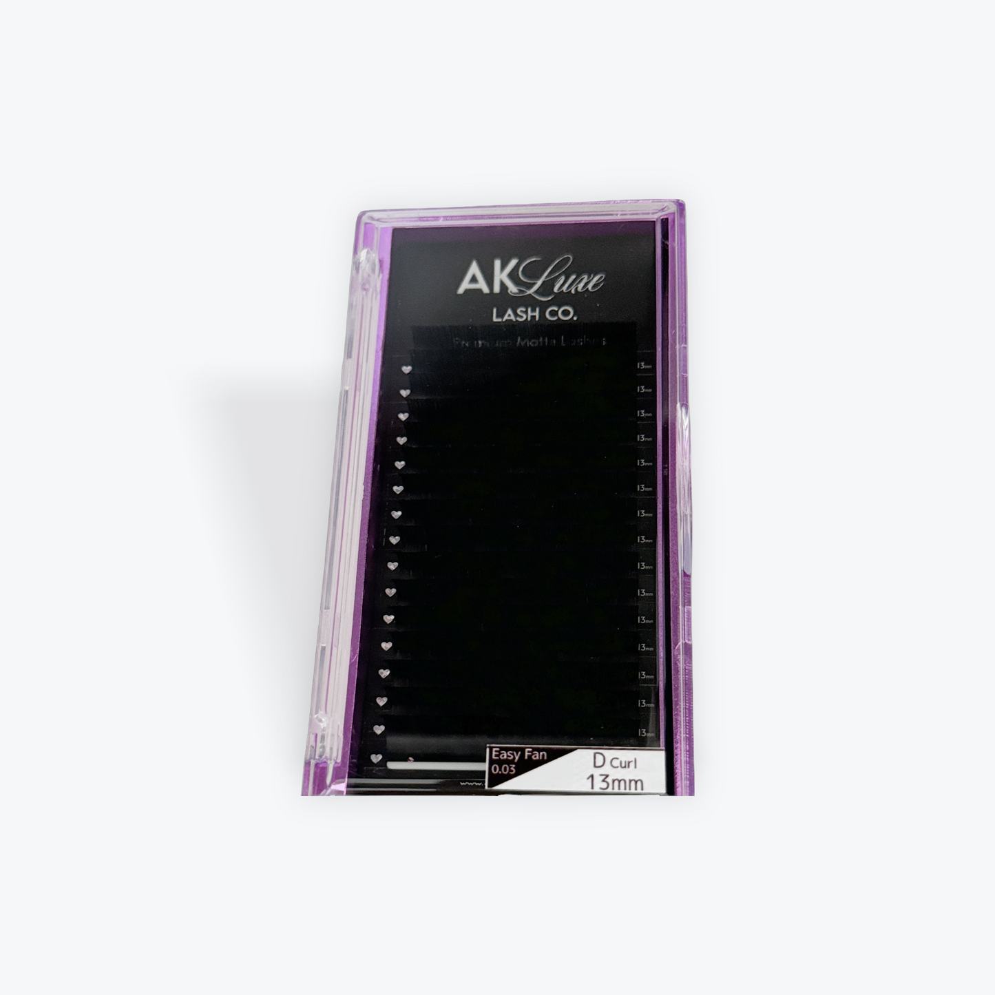 EASY FAN Lash Trays | Premium Matte Lash Tray
