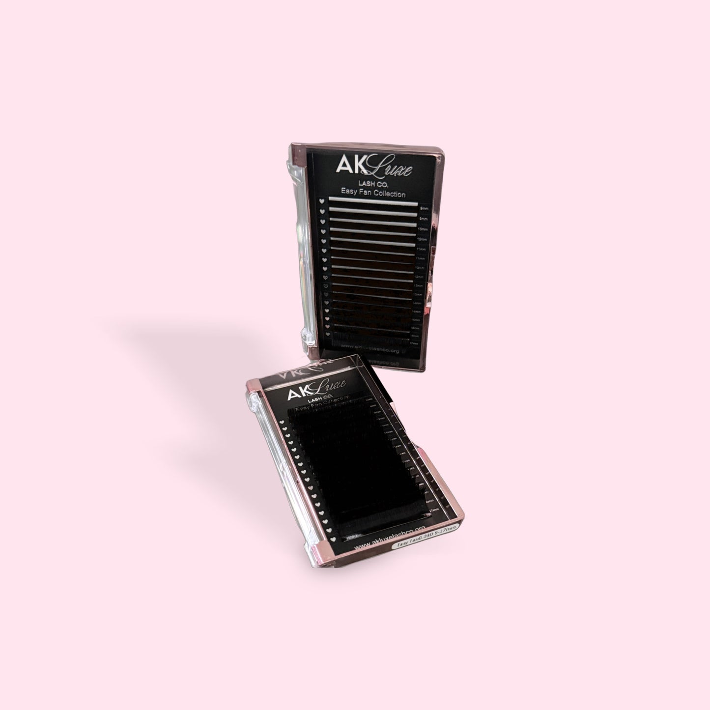 EASY FAN Lash Trays | Premium Matte Lash Tray