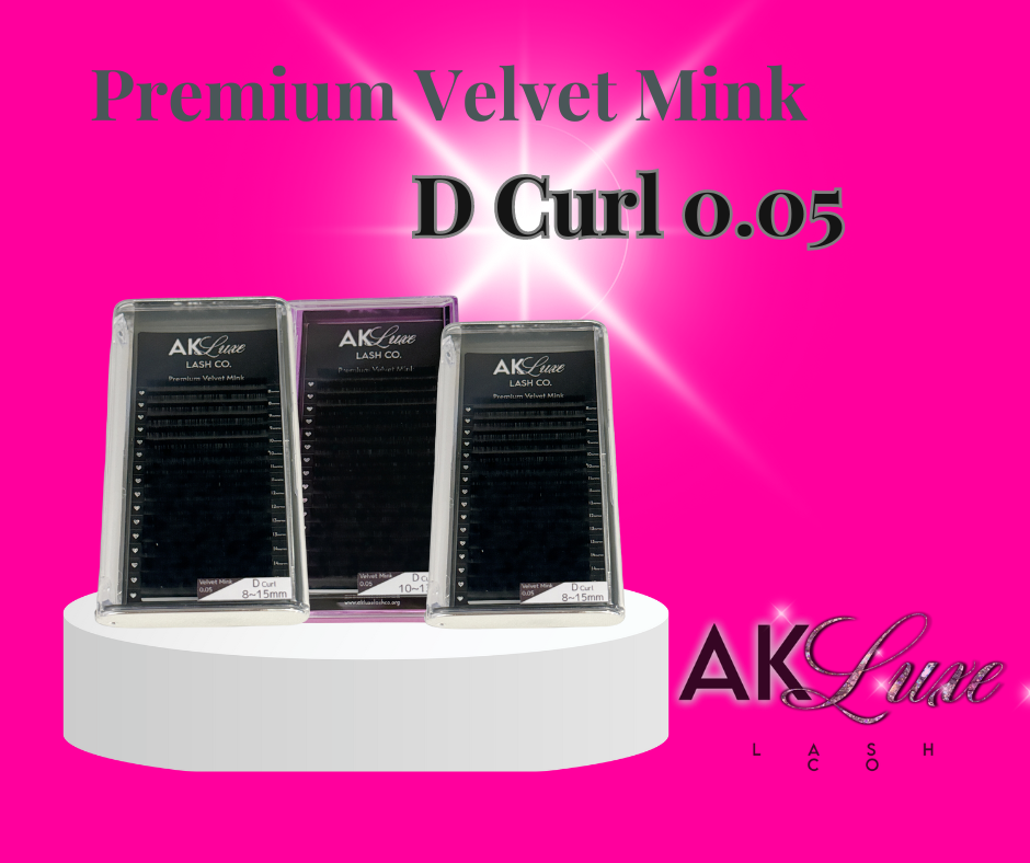 NEW! Velvet Mink D Curl Premium Lash Trays