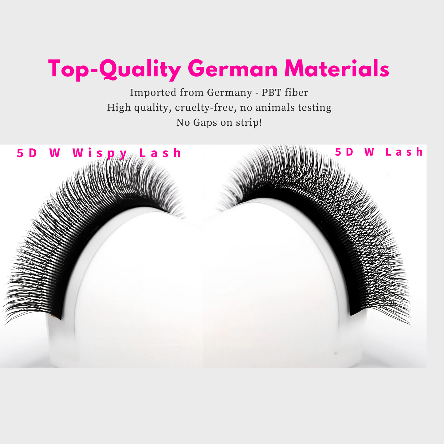 -NEW- 5D W | Wispy Fairy Lash Trays 5D W