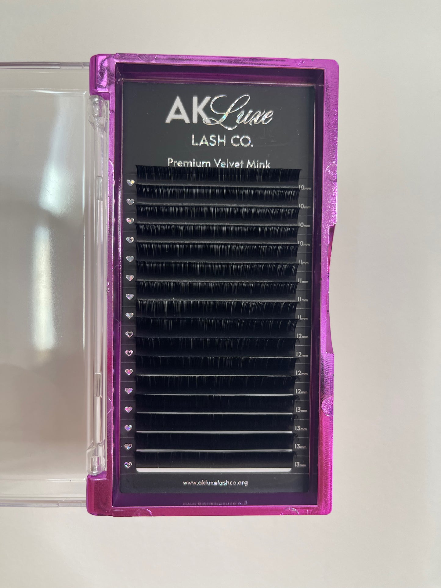 NEW! Velvet Mink D Curl Premium Lash Trays