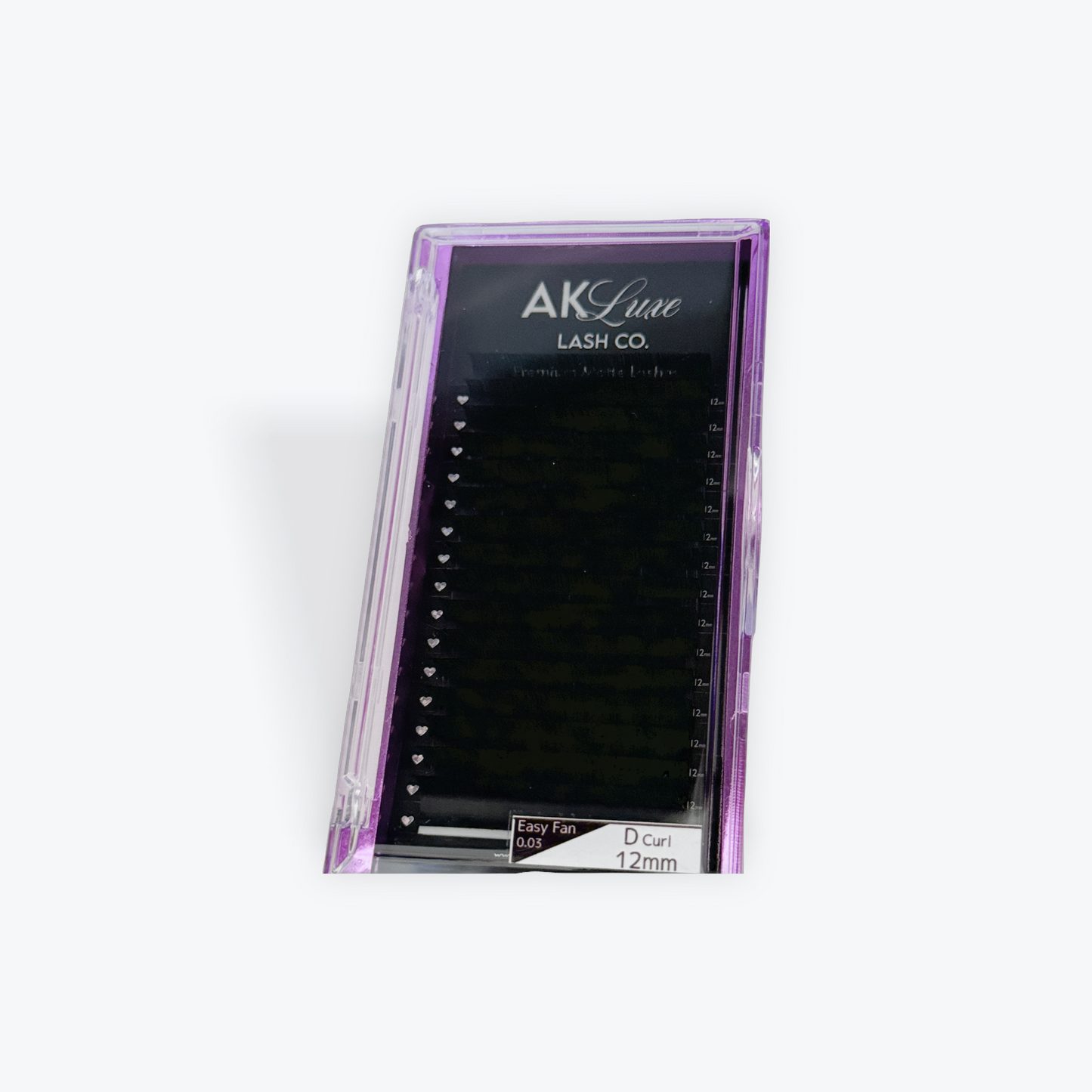 EASY FAN Lash Trays | Premium Matte Lash Tray