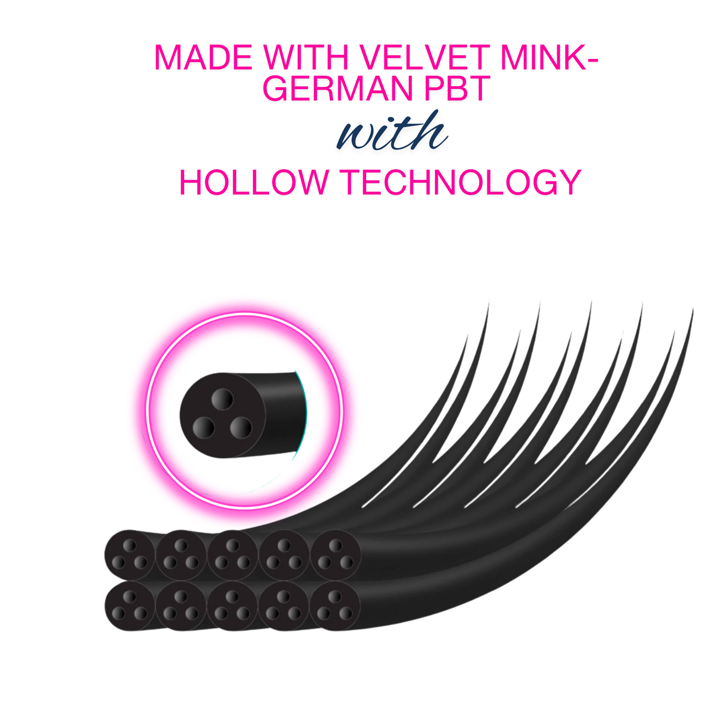 NEW! Velvet Mink D Curl Premium Lash Trays