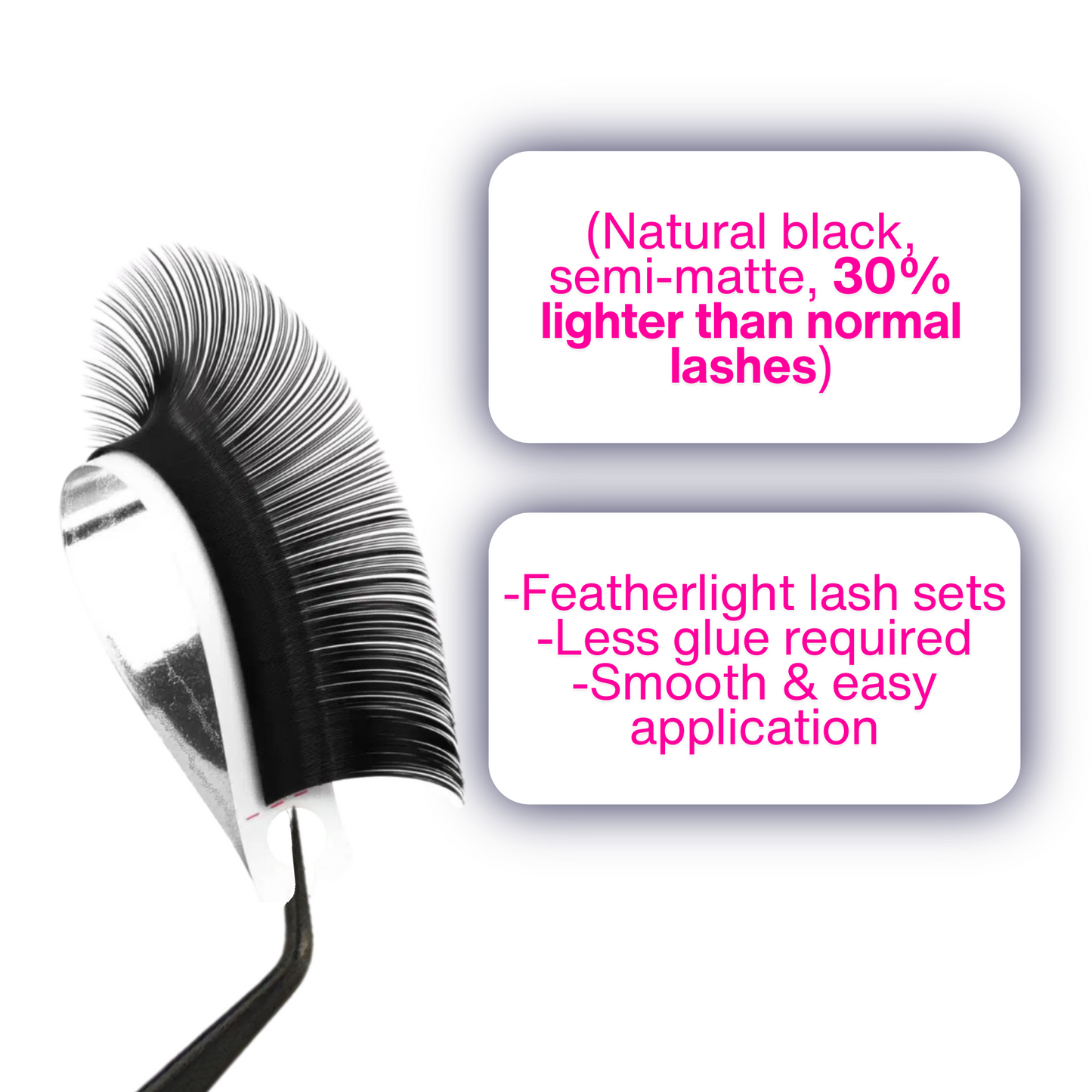 NEW! Velvet Mink D Curl Premium Lash Trays