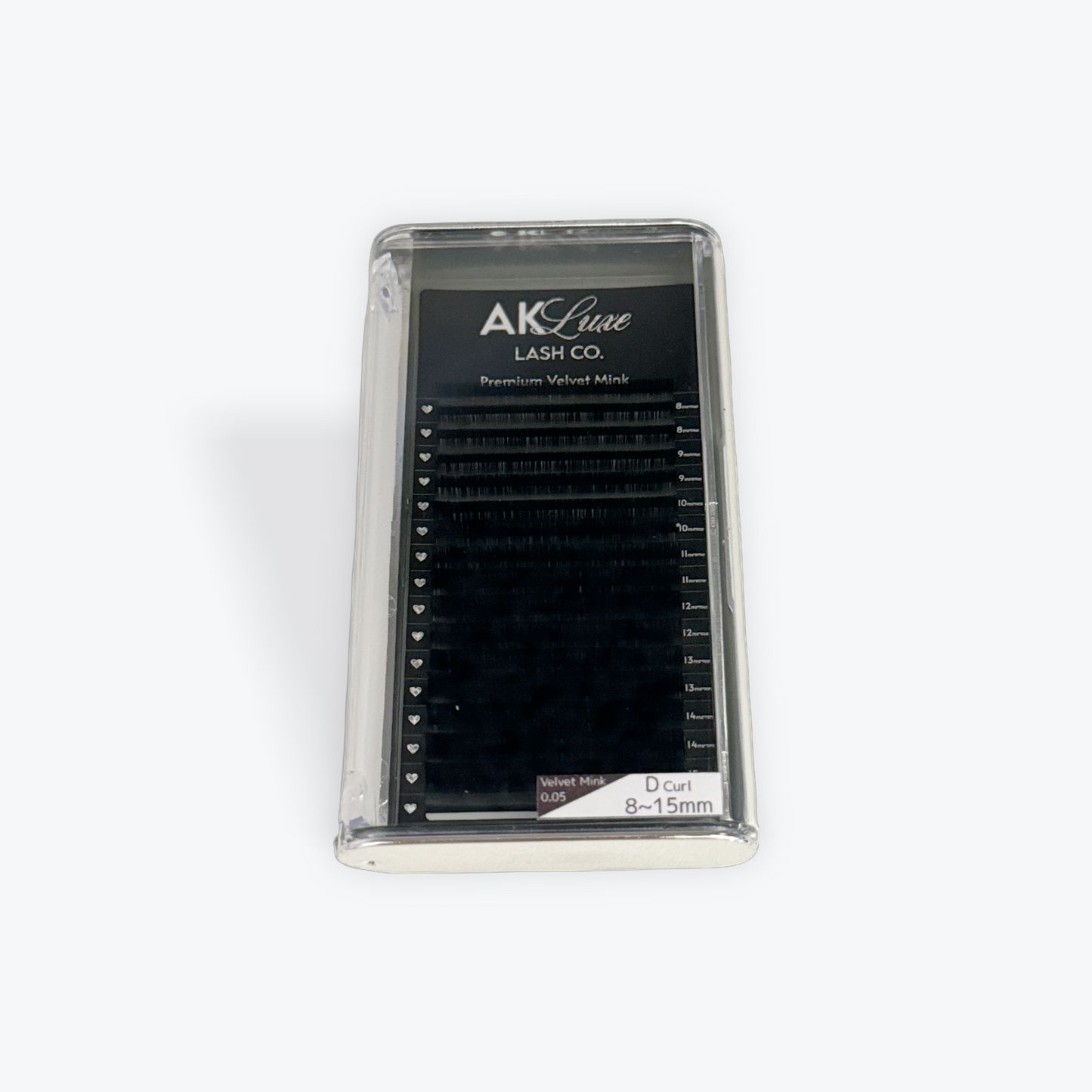 NEW! Velvet Mink D Curl Premium Lash Trays