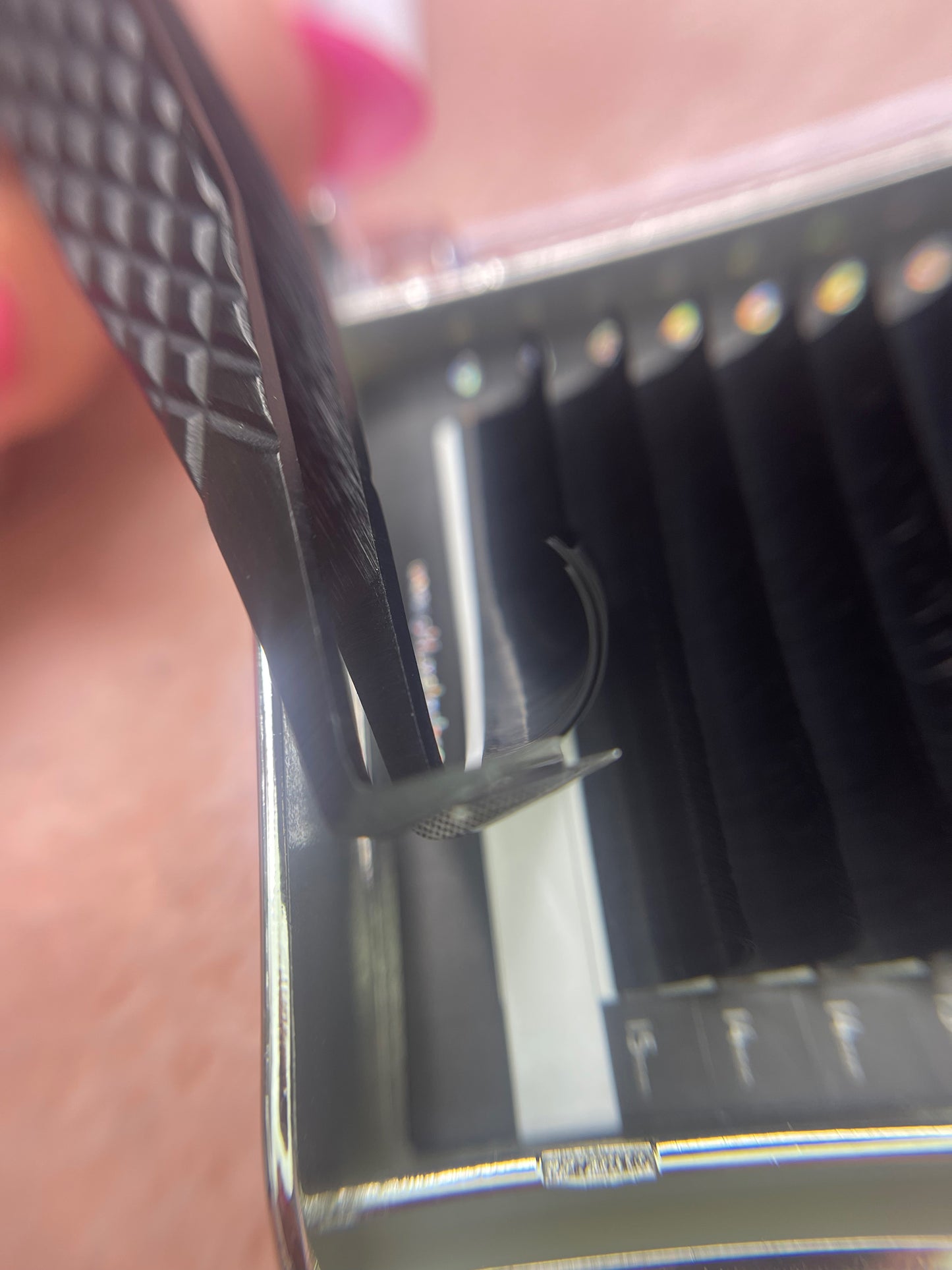 EASY FAN Double Layer D Curl 0.05 | Premium Matte Lash Tray