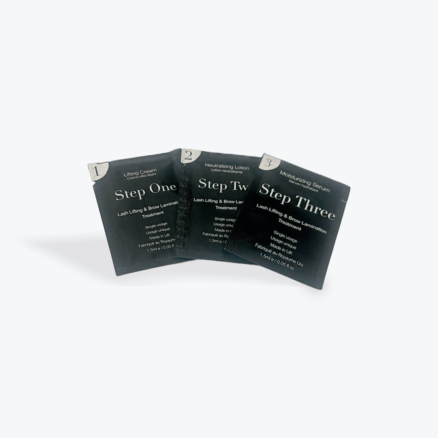 AK Lash Lift Brow Lamination Refill Packets | Single Applications *DISCOUNT APPLIED IN CART*
