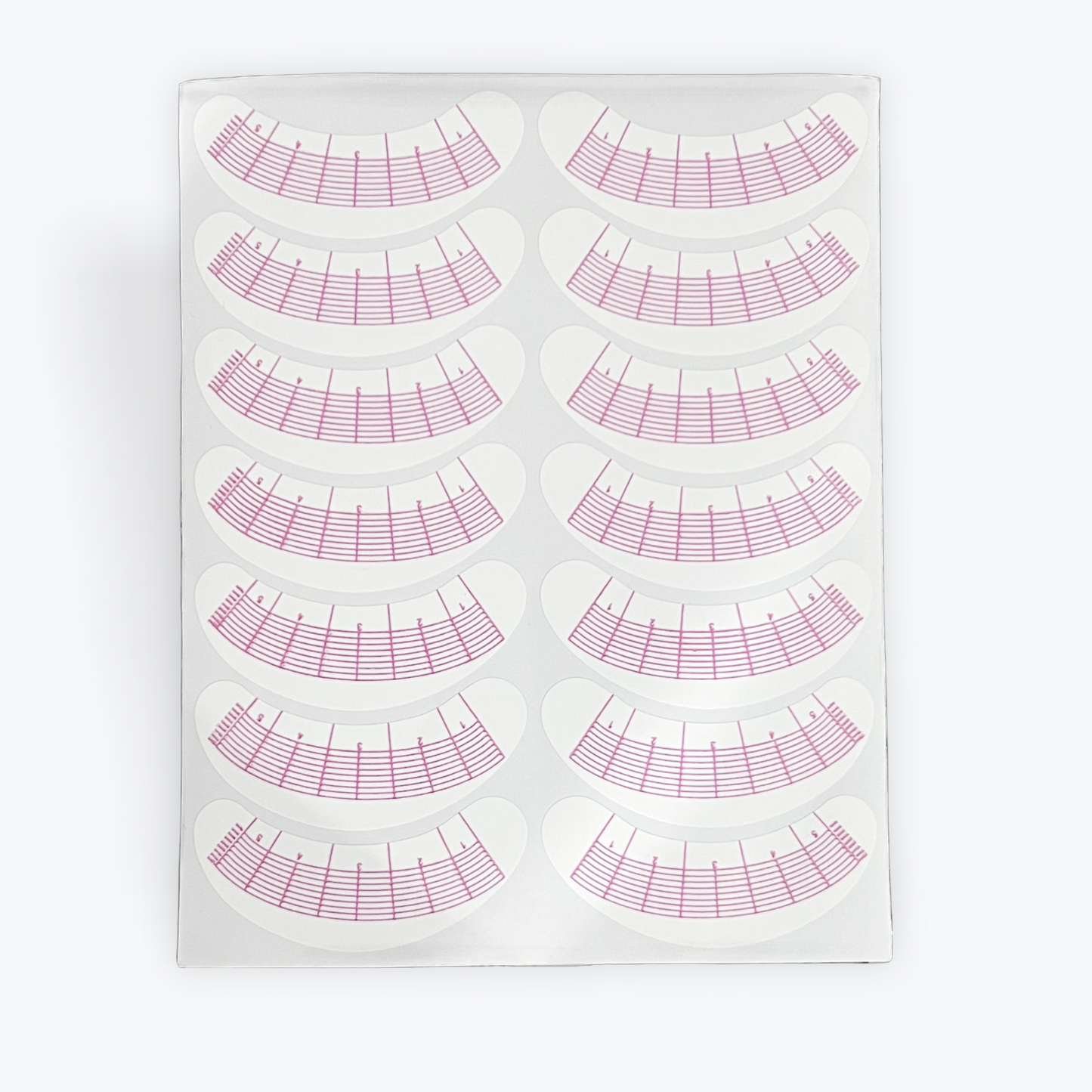 Lash Mapping Stickers