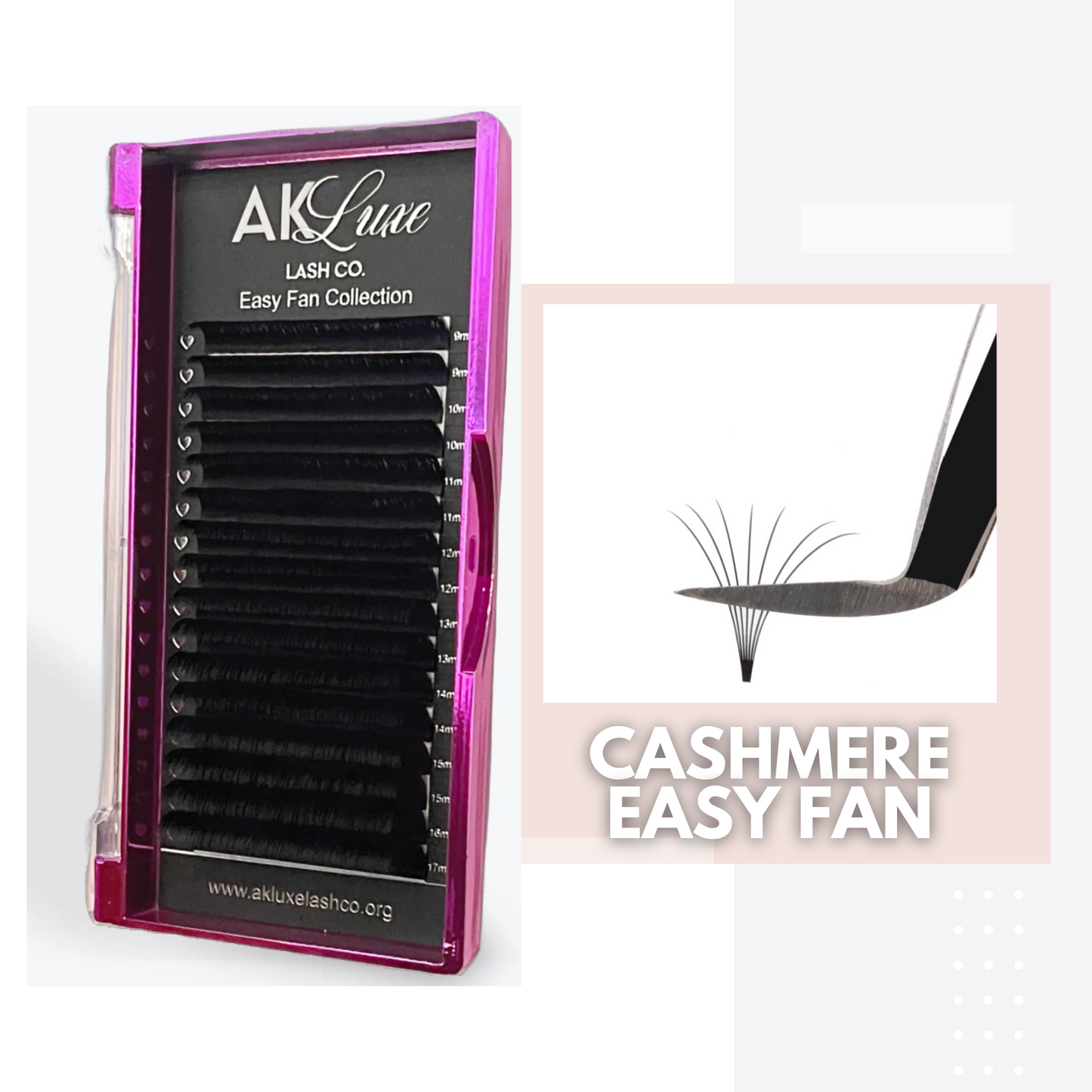 Cashmere Easy Fan *50% APPLIED IN CART*