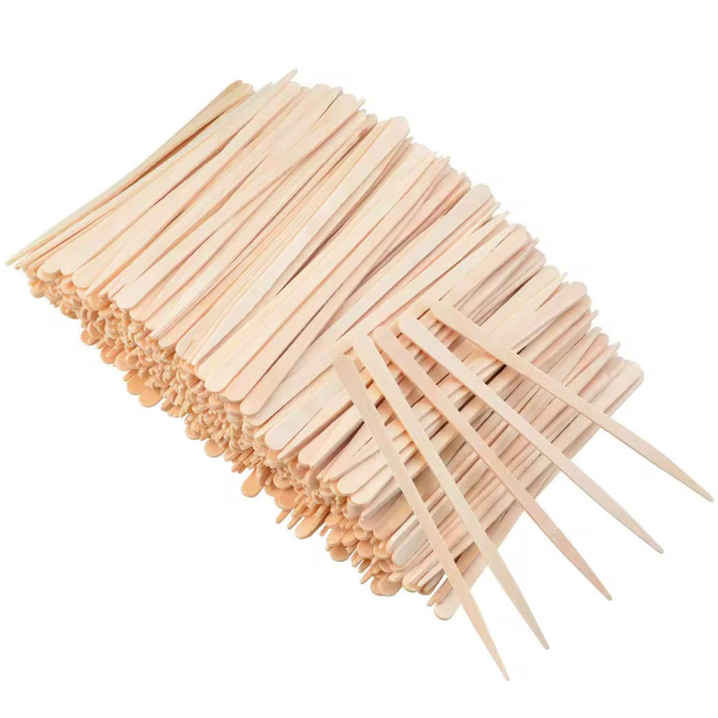 Disposable Facial Waxing Sticks (100-Pack)