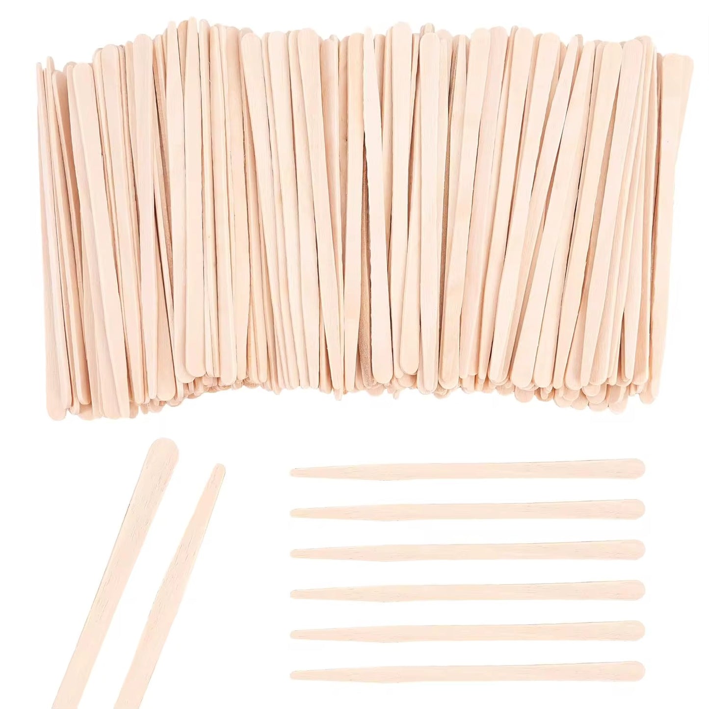 Disposable Facial Waxing Sticks (100-Pack)