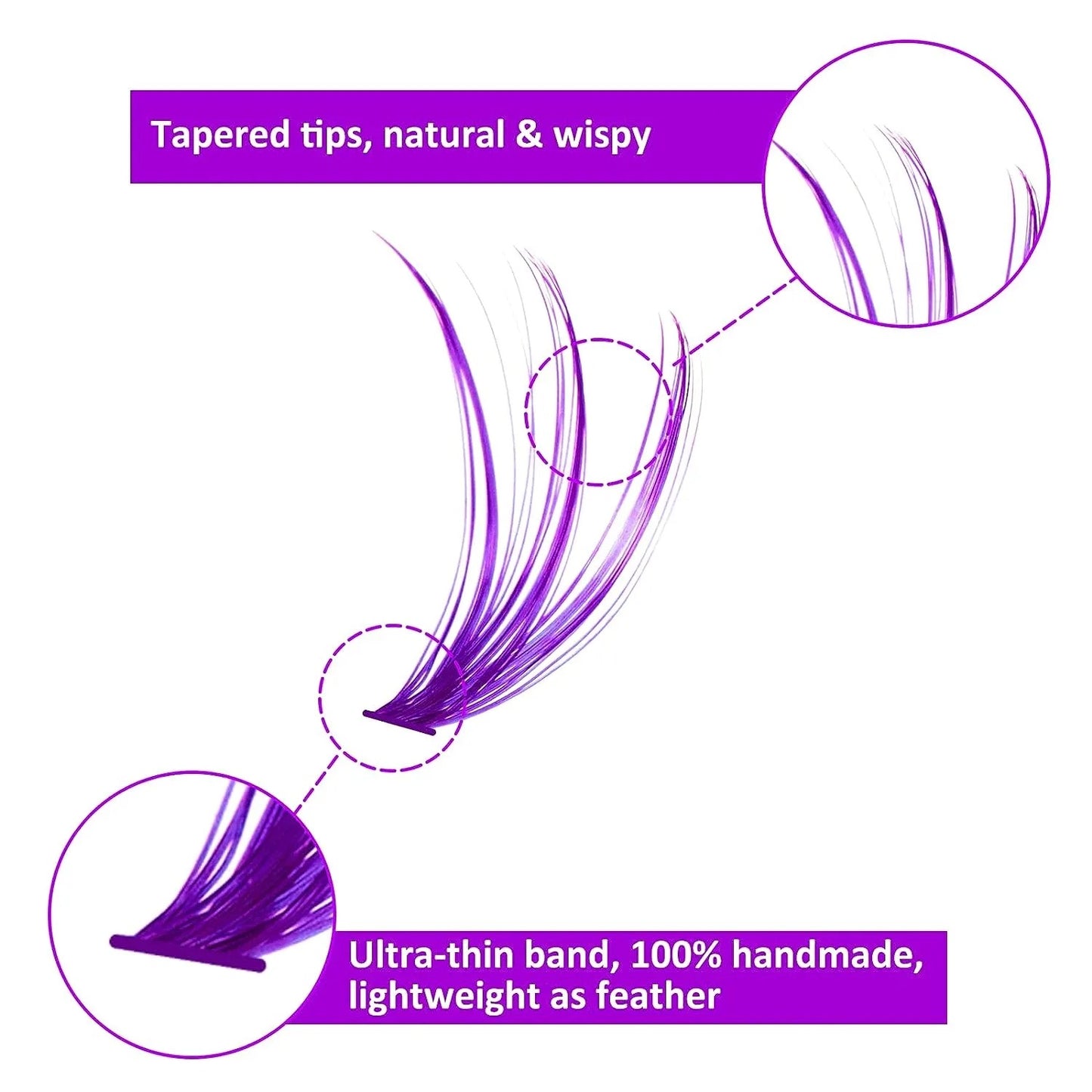 DIY Color Lash Cluster Tray 🌈