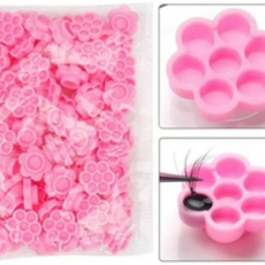 Close up- How to use- Glue Rings -Pink