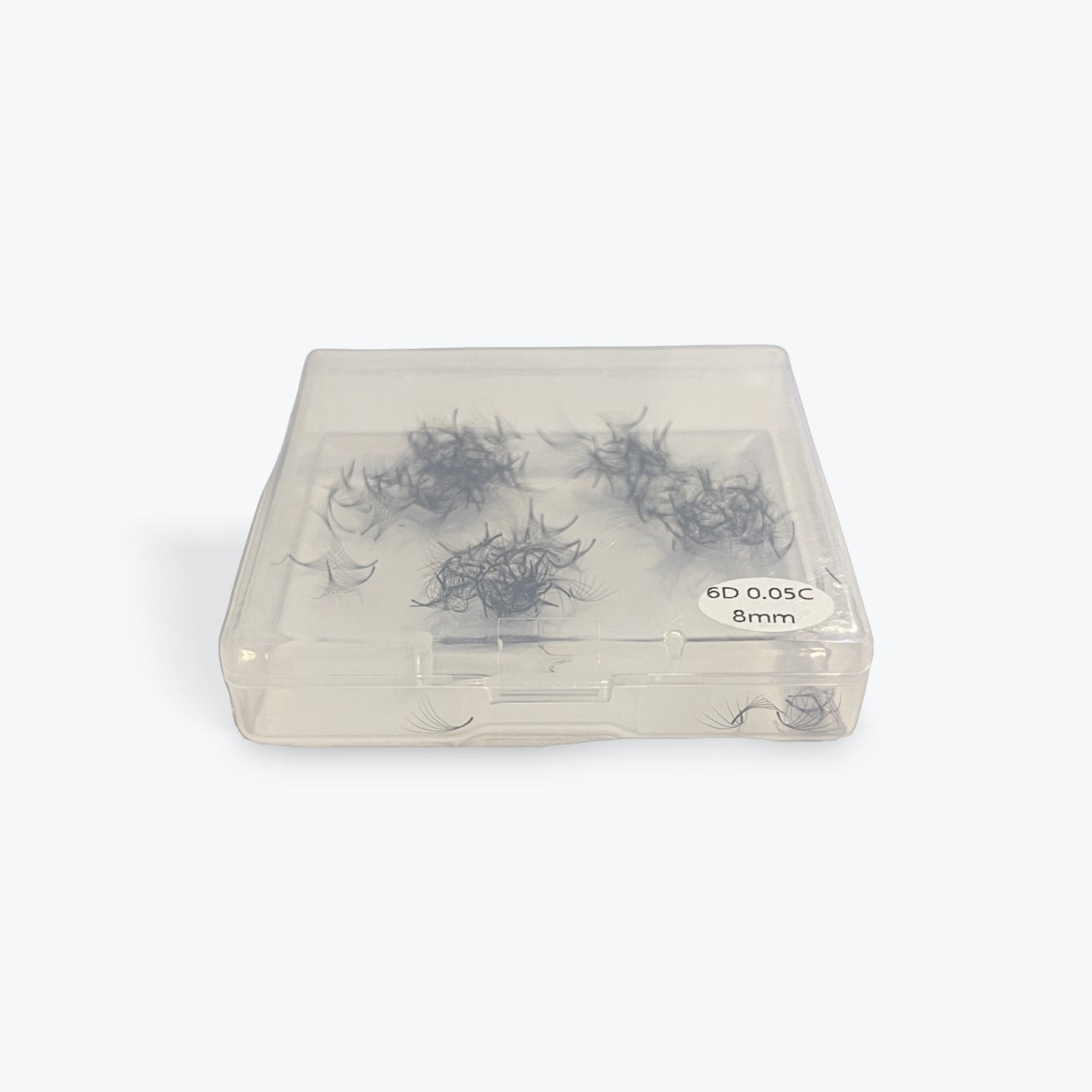 Case- 8mm- C Curl- Eyelashes- 6D