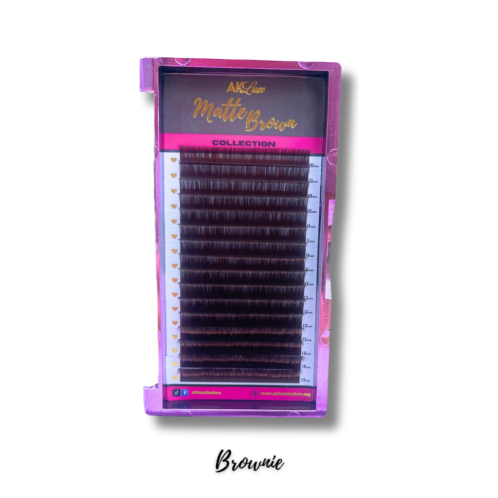 π° NEW! Matte Brown 0.03 Lash Collection