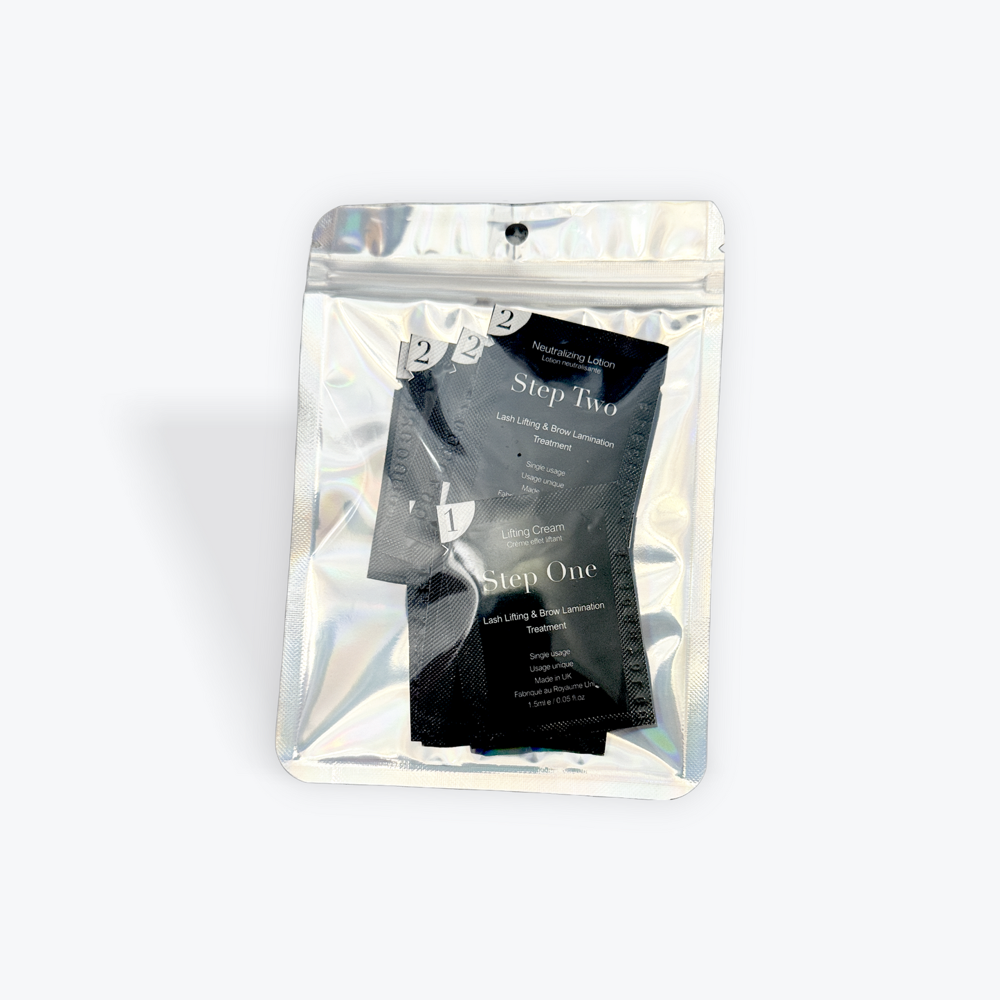 AK Lash Lift Brow Lamination Refill Packets | Single Applications *DISCOUNT APPLIED IN CART*