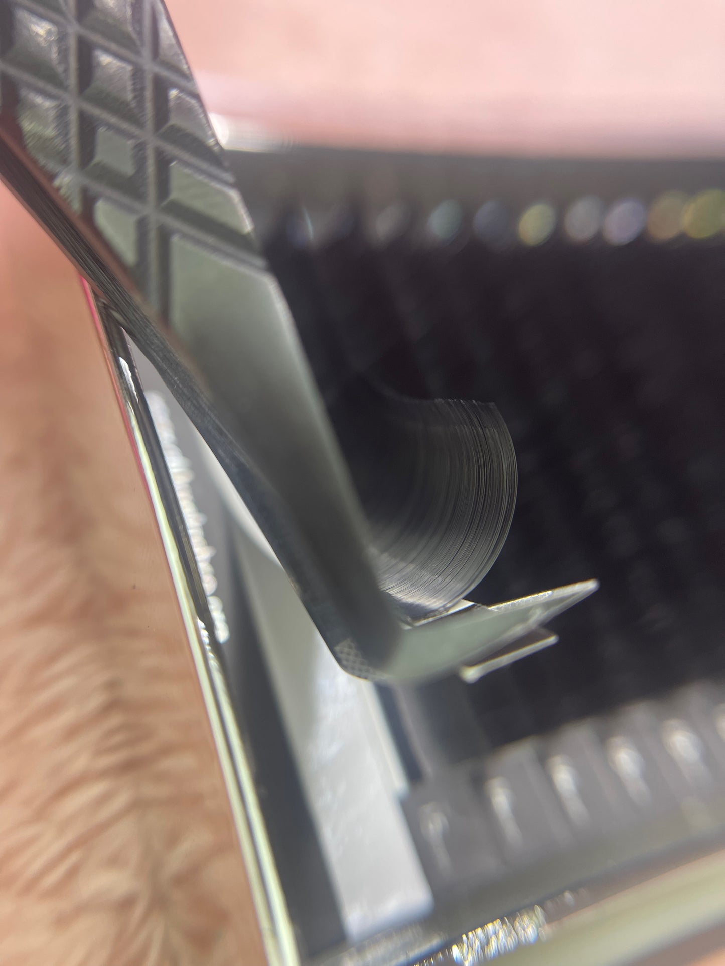 EASY FAN Double Layer D Curl 0.05 | Premium Matte Lash Tray