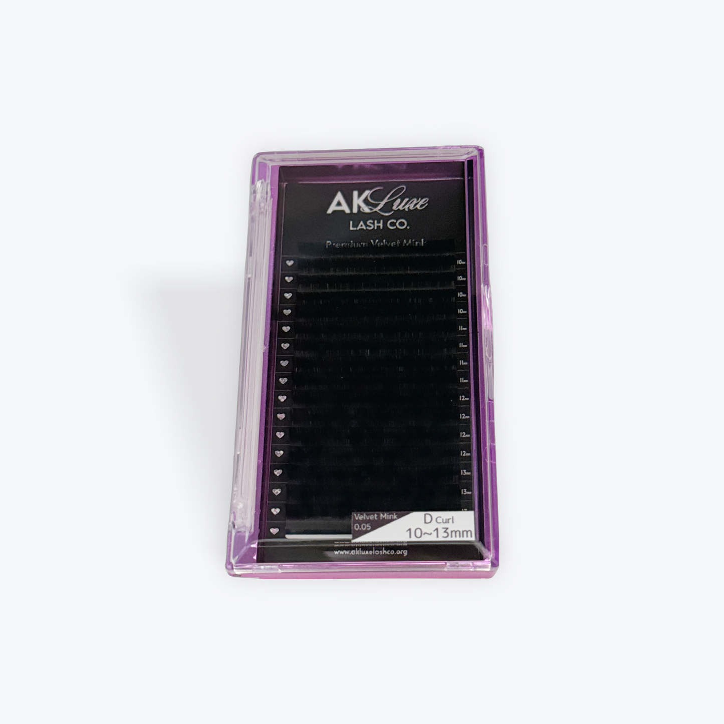NEW! Velvet Mink D Curl Premium Lash Trays