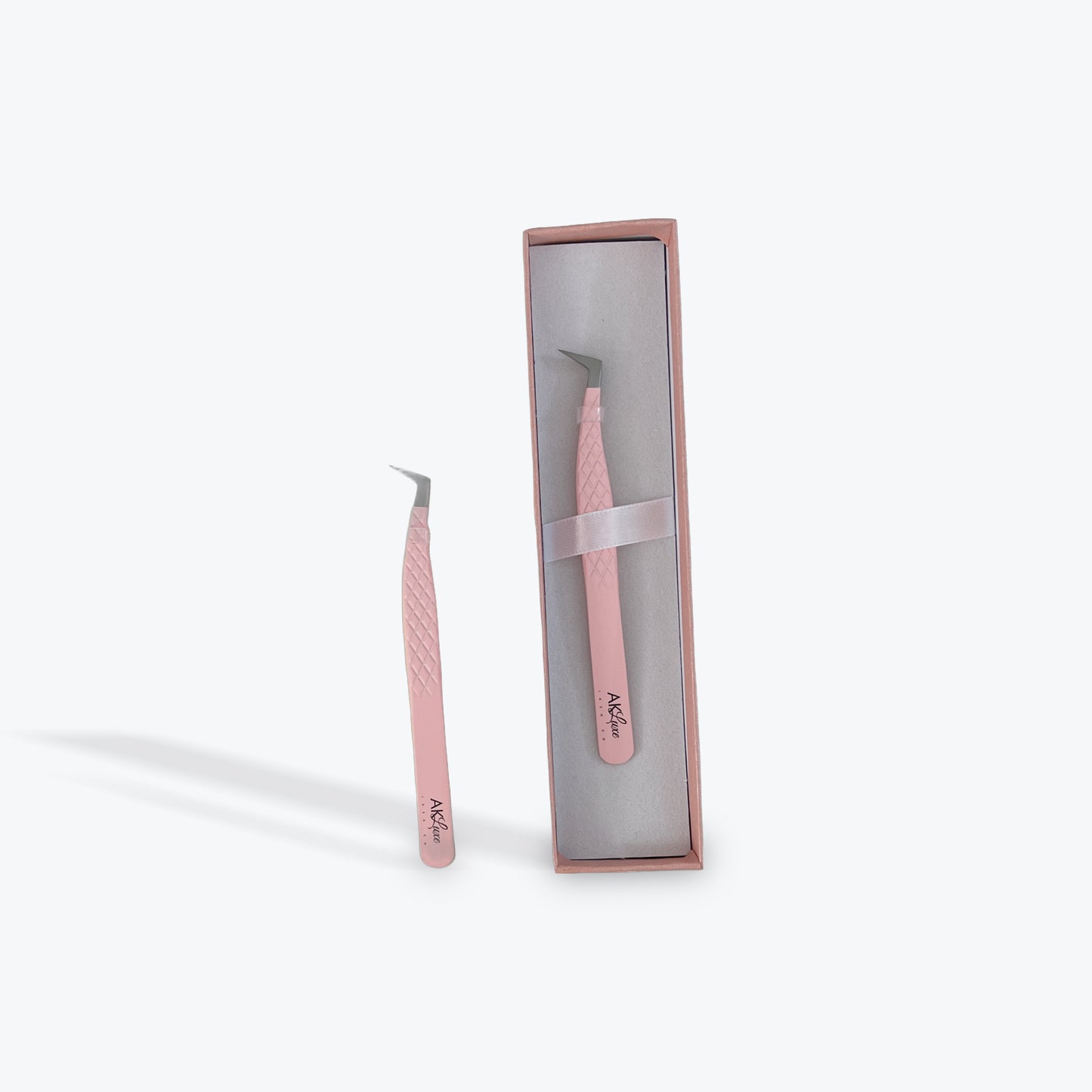 Fiber Tip Lash Tweezers/ Russian Volume Ultimate Grab(A-08)