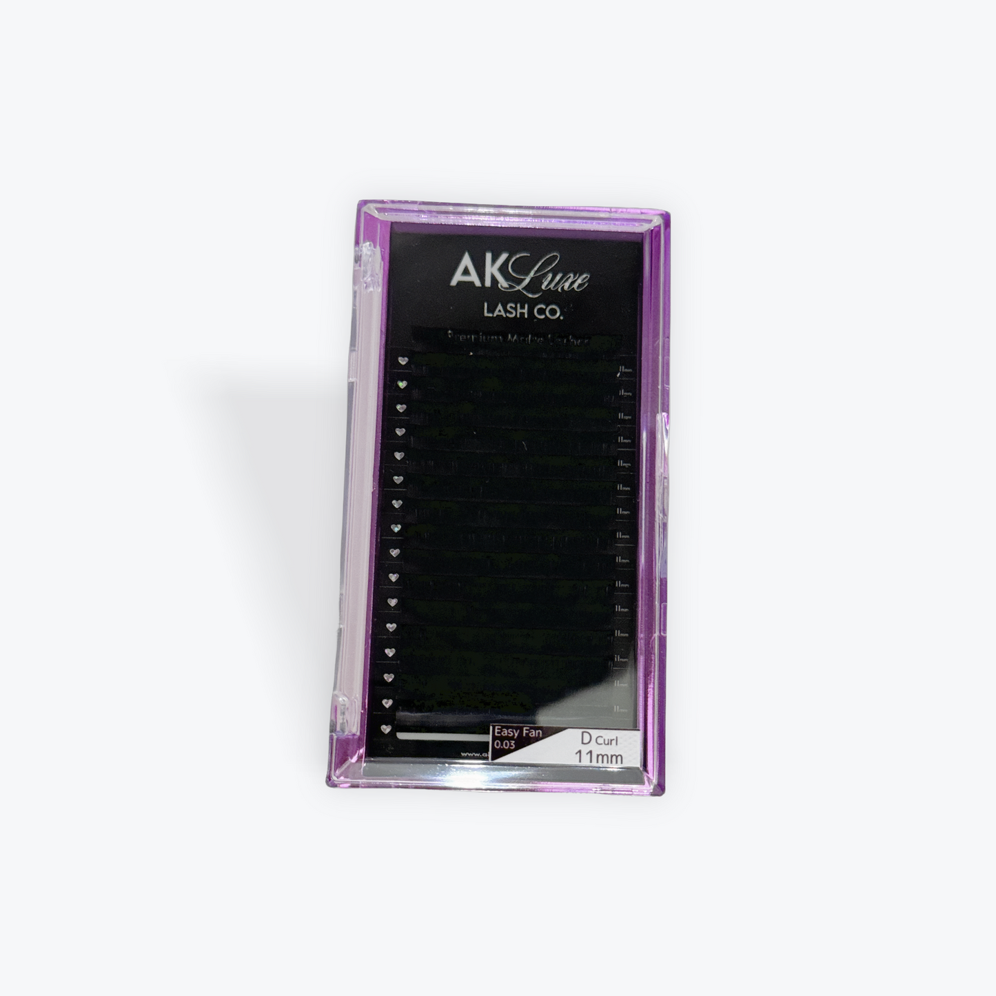 EASY FAN Lash Trays | Premium Matte Lash Tray