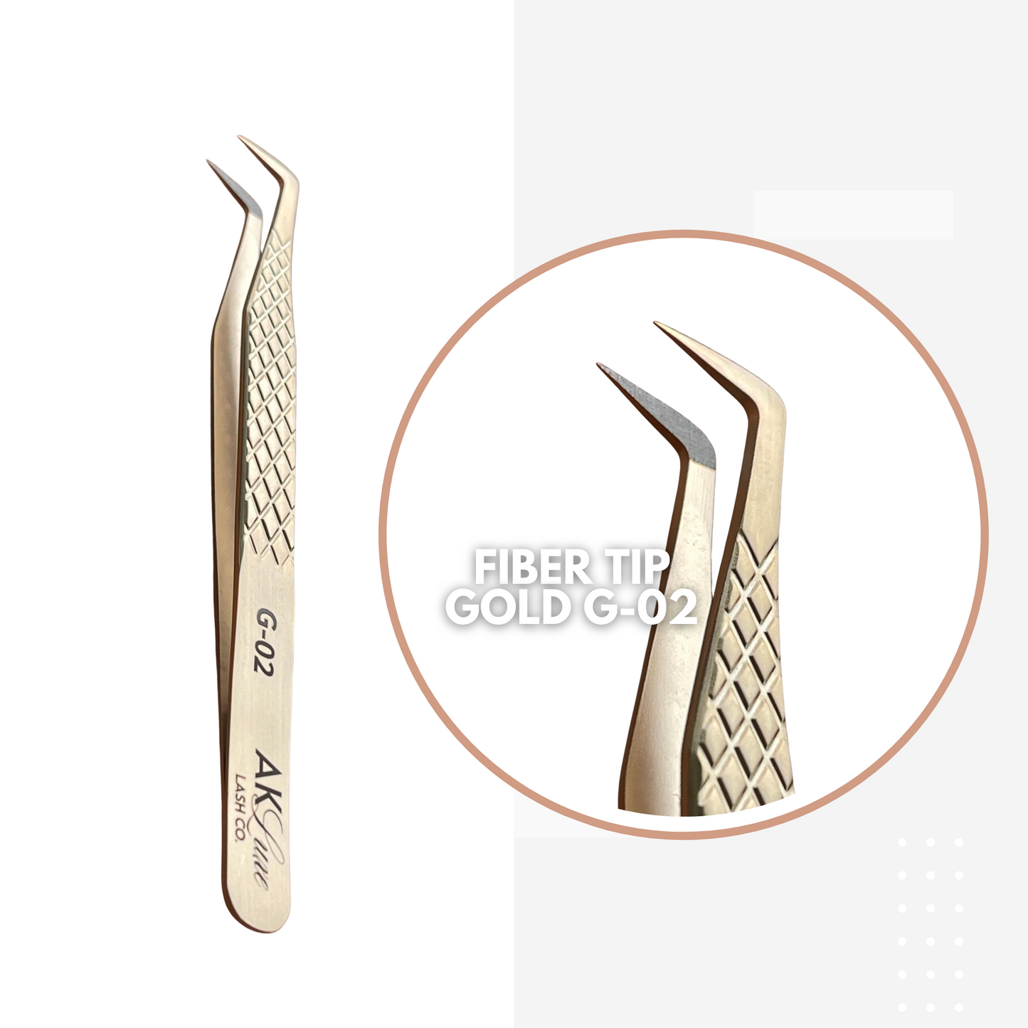 *NEW* Gold Fiber Tip Lash Tweezer Collection