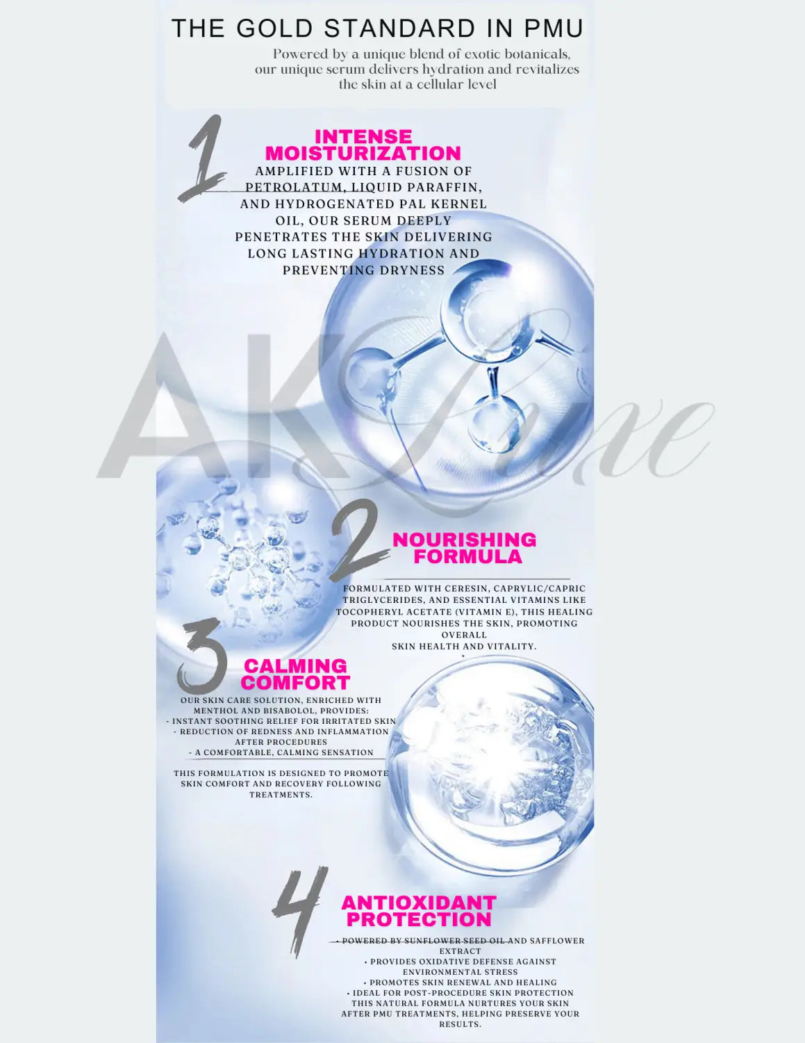 Harmony Heal Care Moisturize Skin Airless Pump Bottle - Permanent Make-up