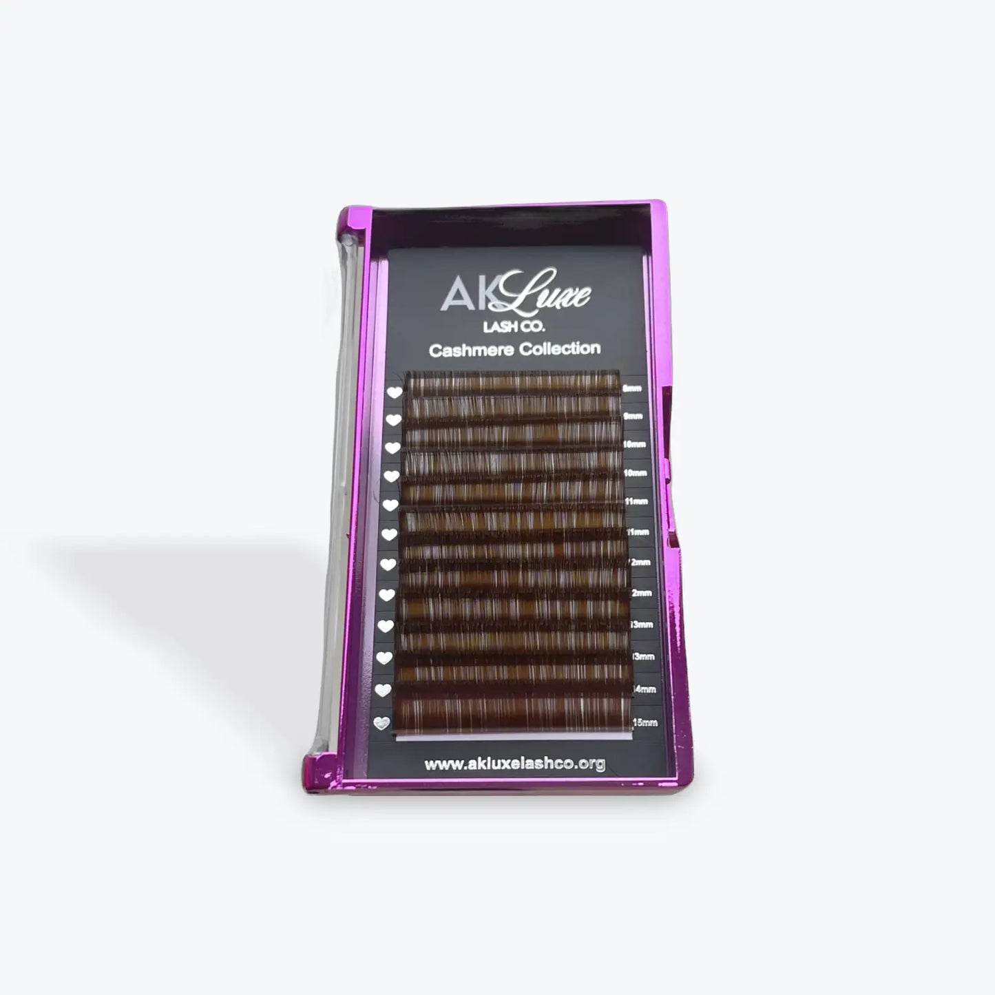 Medium Brown Classic Lash Mix Trays 0.15 - AK Cashmere Lash Trays