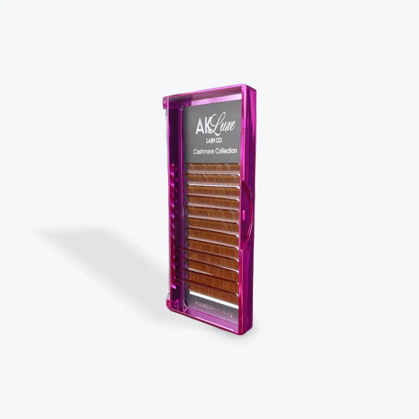 Medium Brown Classic Lash Mix Trays 0.15 - C Curl 0.15 8-15mm - AK Cashmere Lash Trays