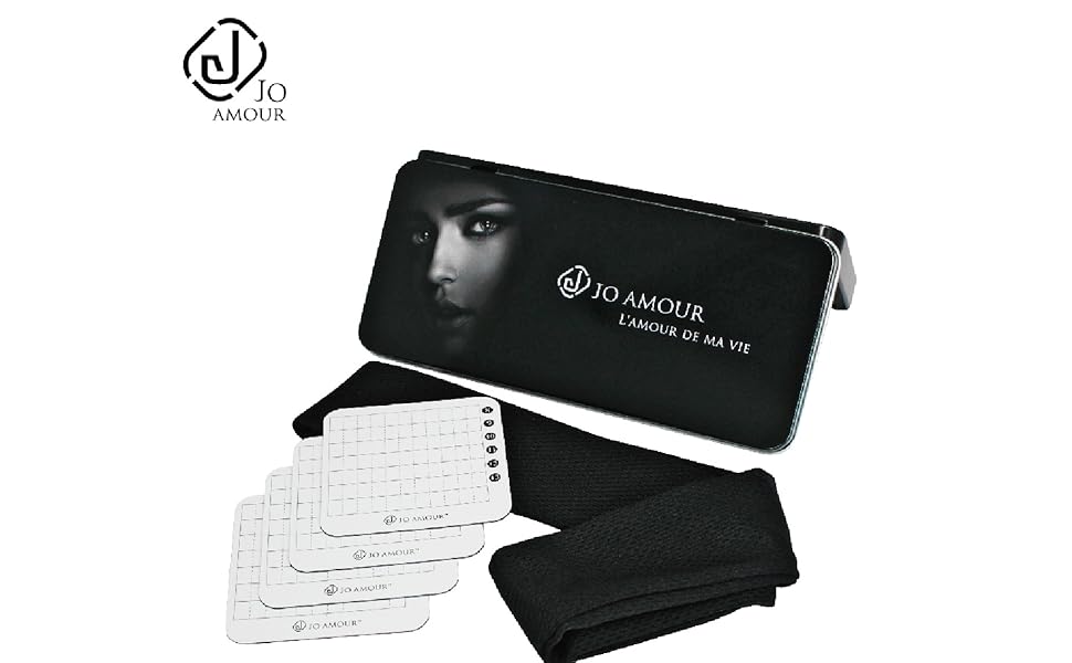 Magnetic Eyelash Palette Box For Eyelash Extension Tool Black