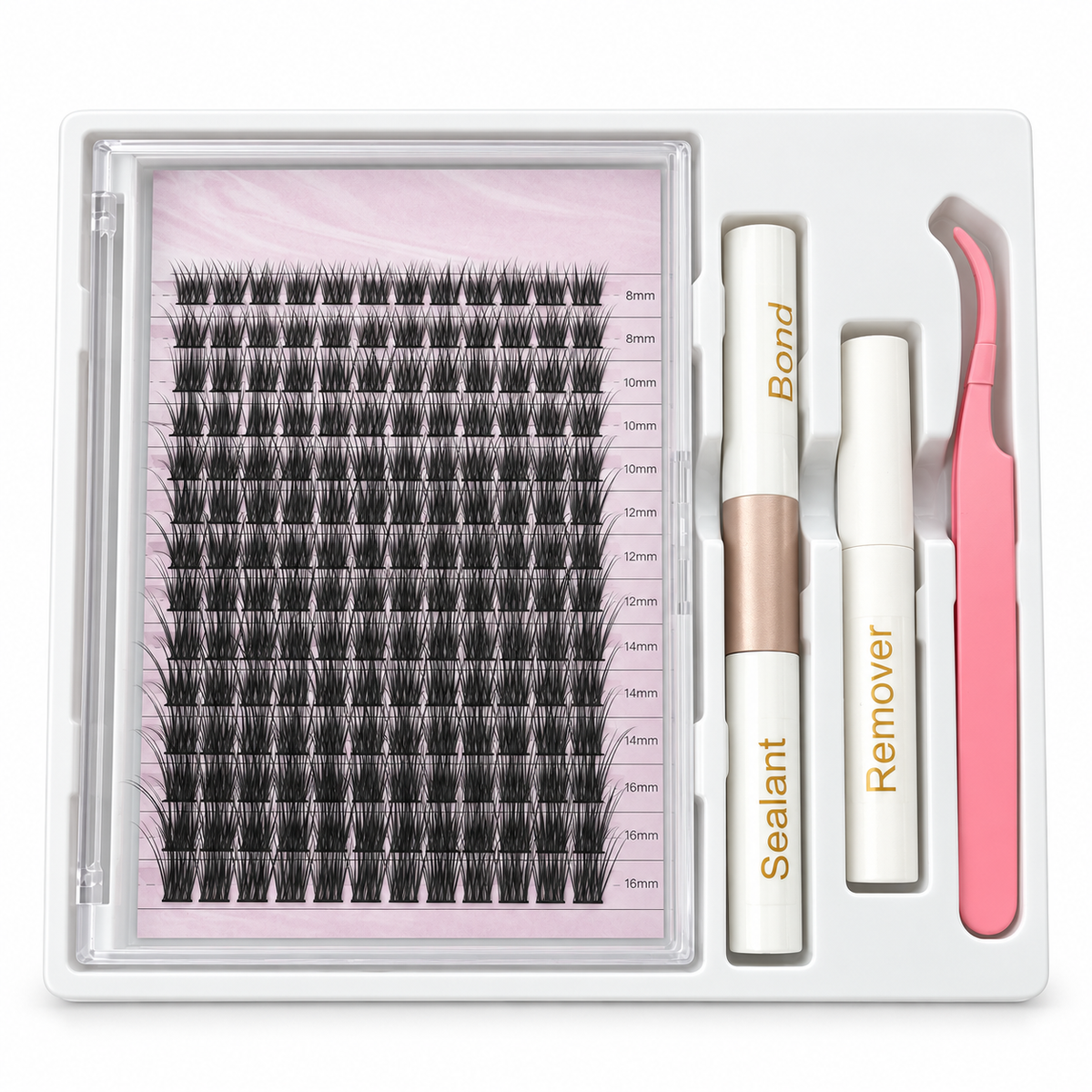 Eyelash Clusters (14 Rows)