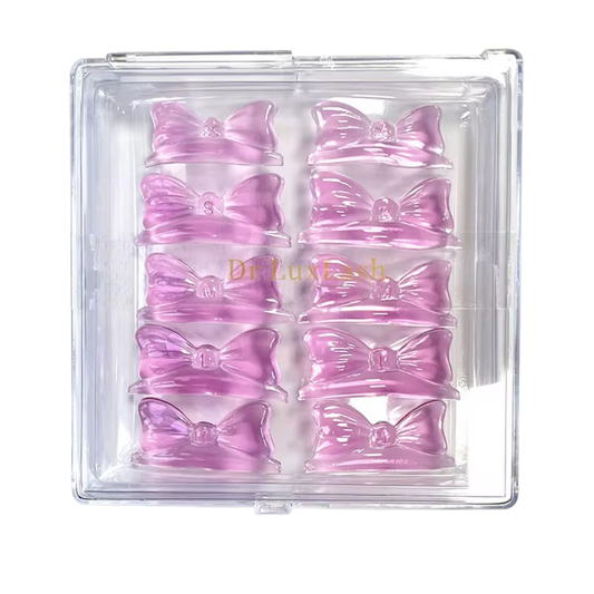 5 Pair Silicone Lash Lift Pads Set – Self-Adhering Perm Rods (SS–LL) with Storage Case