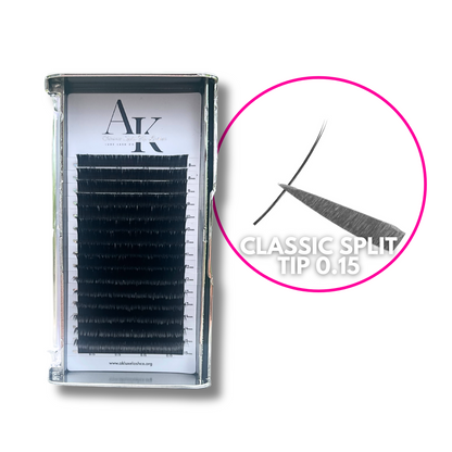 Super-Flat Split Tip Classic Lash