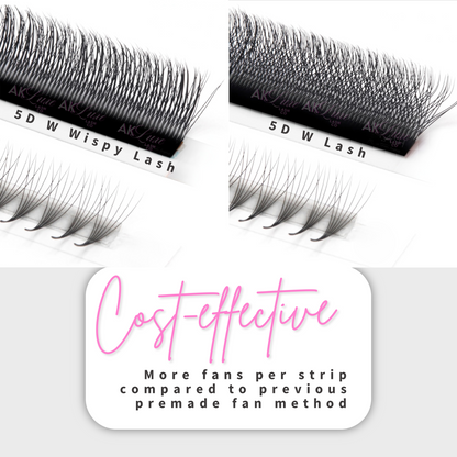 -NEW- 5D W | Wispy Fairy Lash Trays 5D W