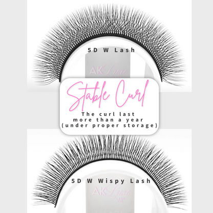 -NEW- 5D W | Wispy Fairy Lash Trays 5D W