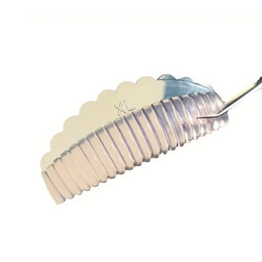 Grooved Silicone Lash Lift Rods – 4 Sizes (S–XL), Anime Lash Effect