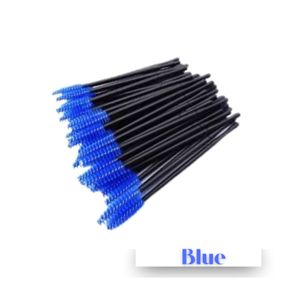 50 pc. Disposable Eyelash Wand | Eyebrow Spoolie Brush for Makeup & Extensions (1)