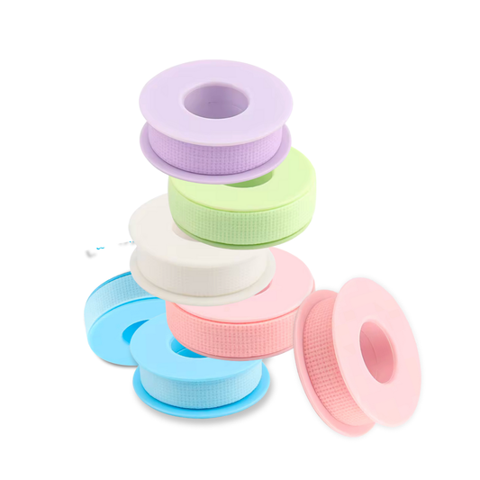 💜 Color Pop Silicone Lash Tape – 4.5m or 9m Rolls (For Eyelash Extensions)