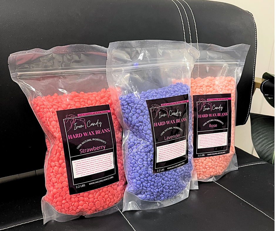 Frijoles de cera dura Iron Candy, 2,2 libras.