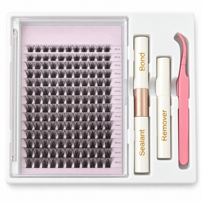 Eyelash Clusters (14 Rows)