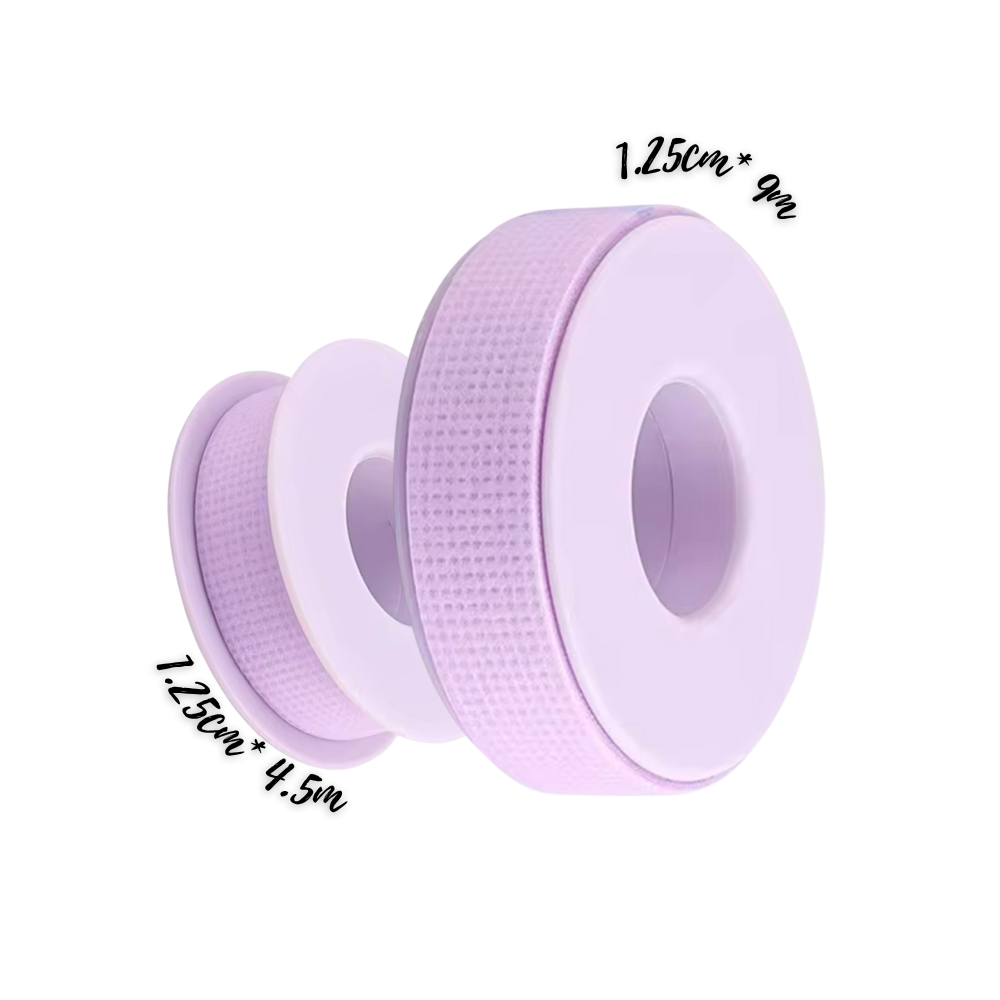 💜 Color Pop Silicone Lash Tape – 4.5m or 9m Rolls (For Eyelash Extensions)