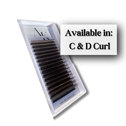 -NEW- 5D W Wispy Fairy Lash Trays | SOFT BROWN