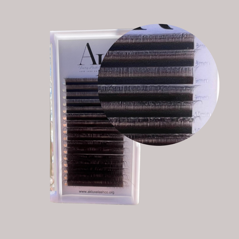 -NEW- 5D W Wispy Fairy Lash Trays | SOFT BROWN