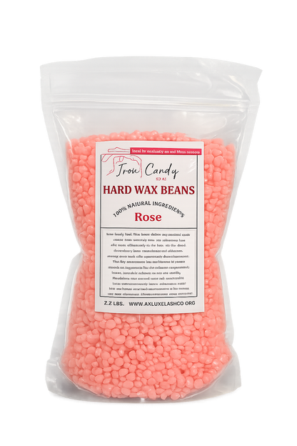 Iron Candy Hard Wax Beans 2.2 lbs | Professional Stripless Wax Beans for Body & Brazilian | Low Temperature & All Natural Formula