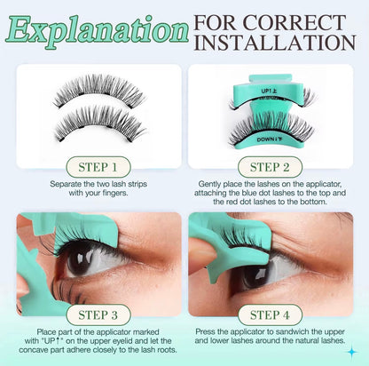 *NEW* Reusable Magnetic Lashes | No Glue, Premium Eyelashes With Applicator