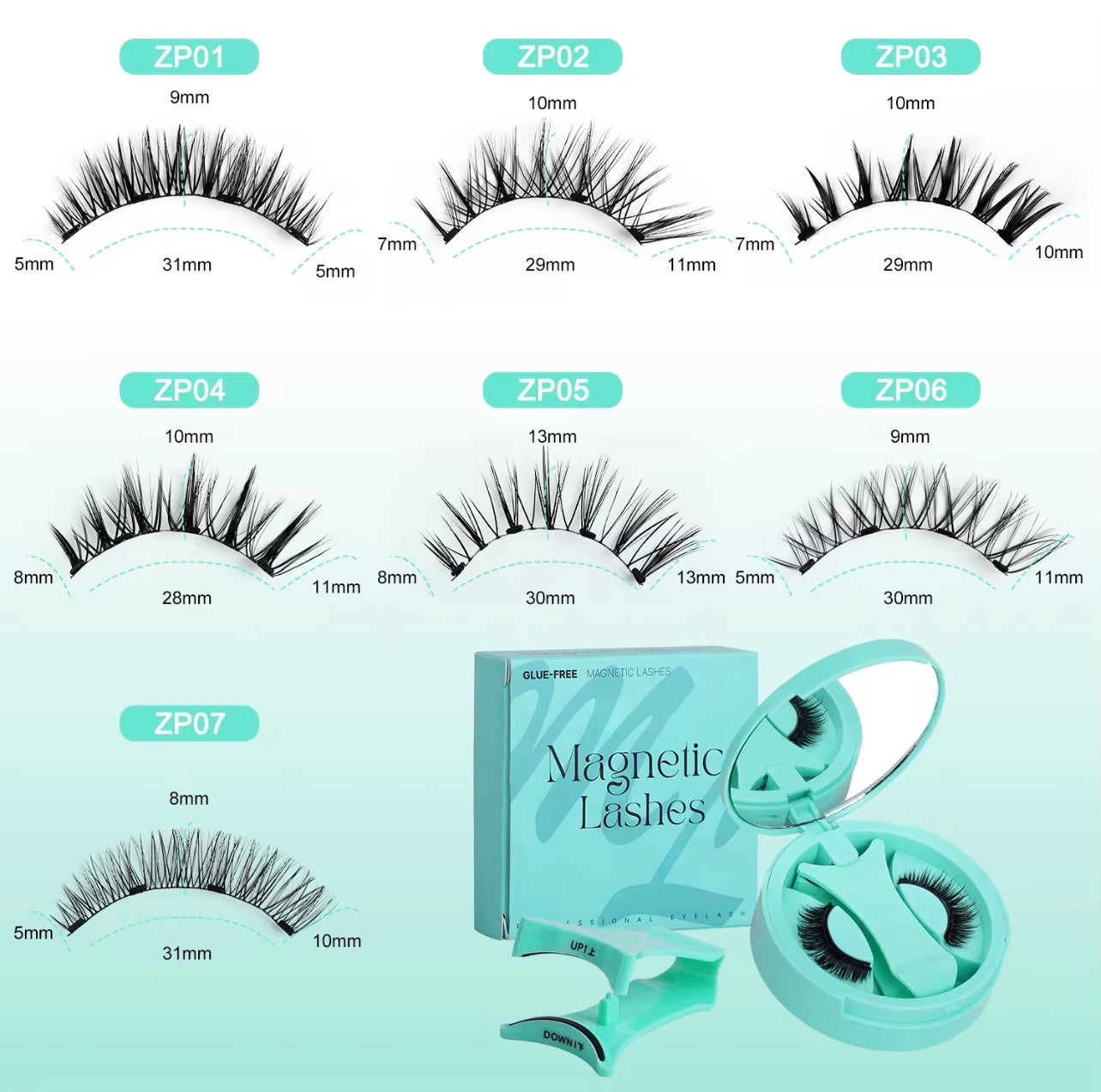 *NEW* Reusable Magnetic Lashes | No Glue, Premium Eyelashes With Applicator