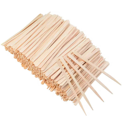 Disposable Facial Waxing Sticks (100-Pack)