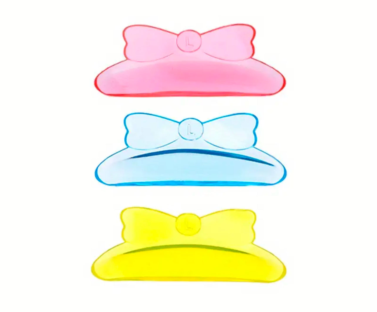 Self Adhesive Lash Lift Rods with Bow Handle – 5 Sizes (XS–XL), Pink & Blue – Reusable