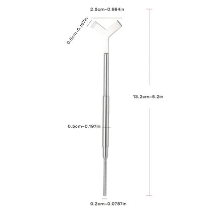 Professional Lash Lift Tool - Stainless Steel Dual-End Comb & Perming Brush | Lash & Brow Lamination Tool ✨